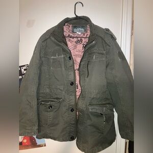 Men's Green Military Jacket